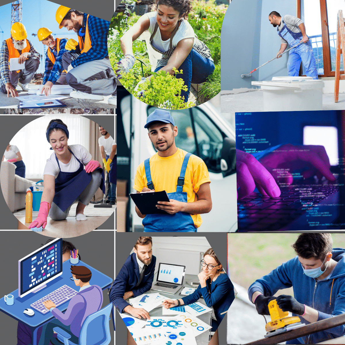 Freelance talents and odd jobs site